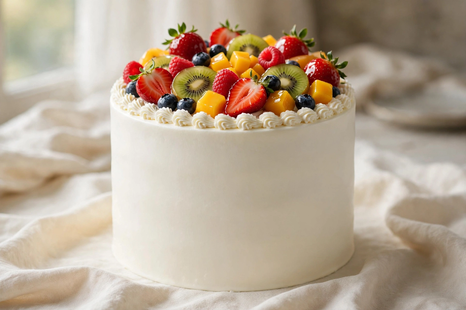 Orchard Fresh Cream cake